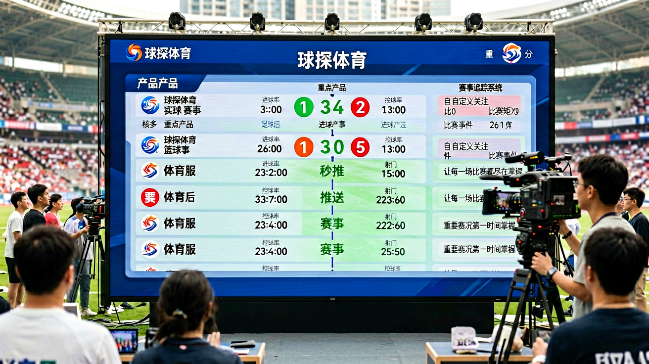 球探体育实时比分Dashboard，展示多场比赛比分、进球事件和时间轴